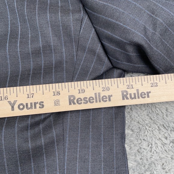 Brooks Brothers Blazer Mens 40R Madison Fit 346 Pinstripe Wool Jacket Classic - Picture 10 of 15